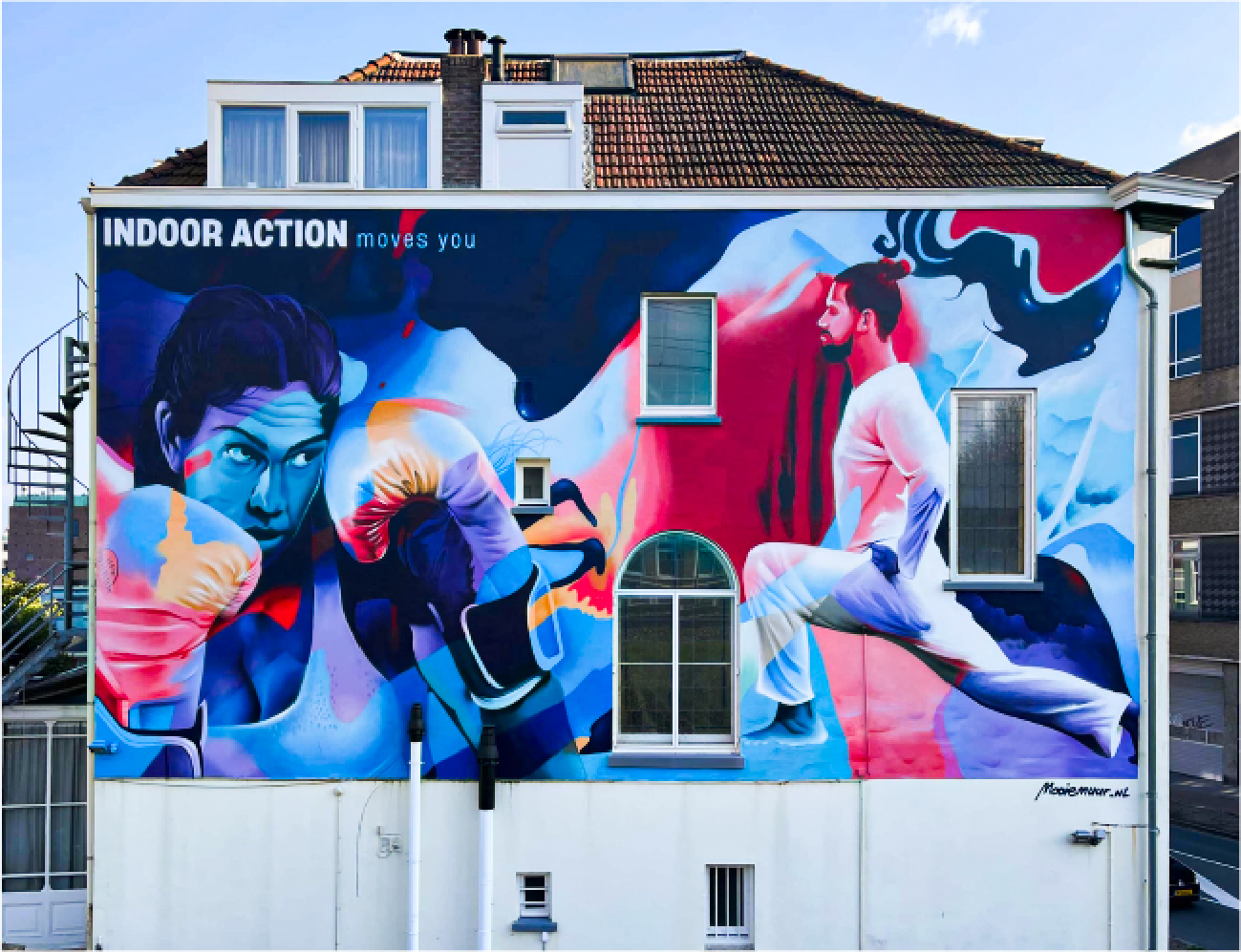 Indoor Action Mural Arnhem