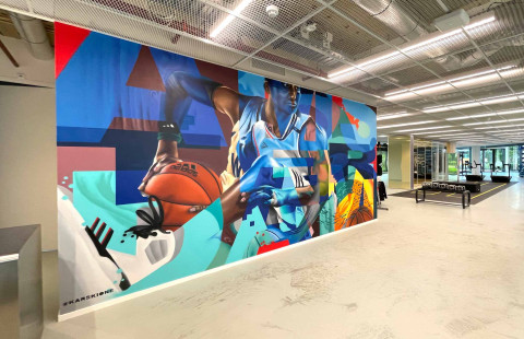 Mural Adidas Headquarters